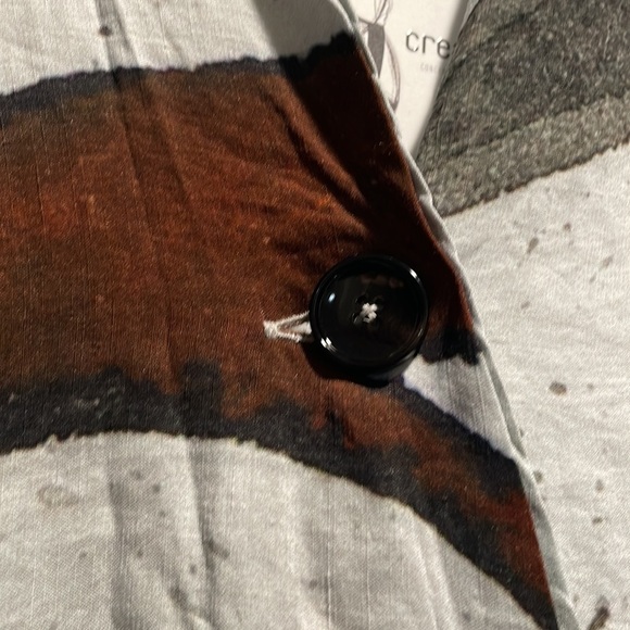 Crea Concept NWT Amazing Abstract Single Button Jacket - Picture 8 of 16